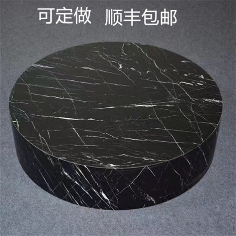 仿大理石空调底座垫高地台展示台摆件底座展台直播婚纱模特试衣台