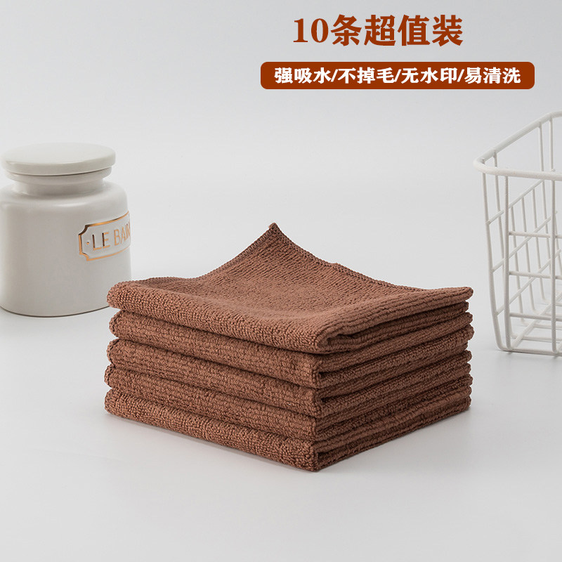 抹布洗完不沾油厨房用品去油百洁抹布