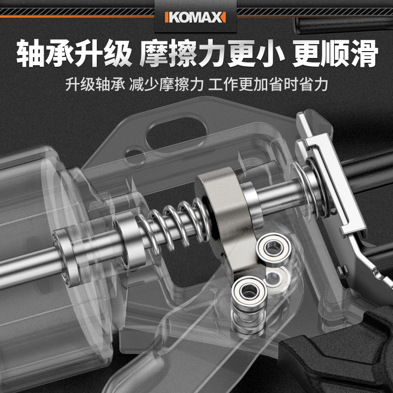 玻璃胶枪结构胶自动断胶省力打胶神器专用打胶轴承密封软胶美容胶