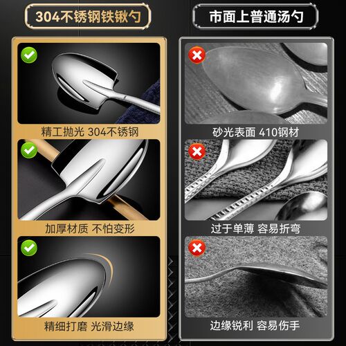304不锈钢创意西瓜铁锹勺子儿童吃饭汤饭勺甜品酸奶挖勺家用汤匙