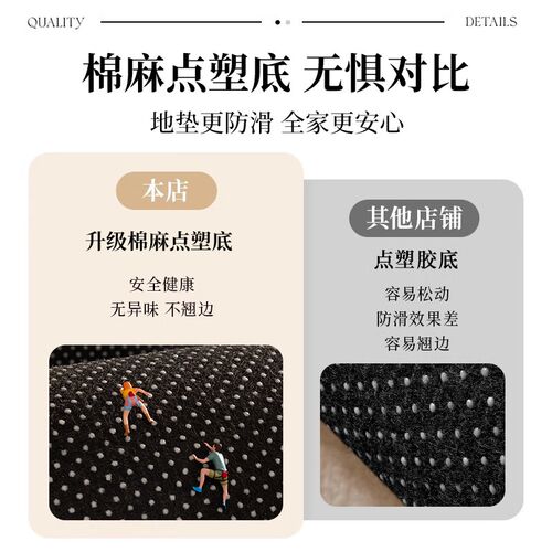 轻奢入户门地垫简约耐脏玄关门口脚垫高端门垫免洗加厚可裁剪垫子