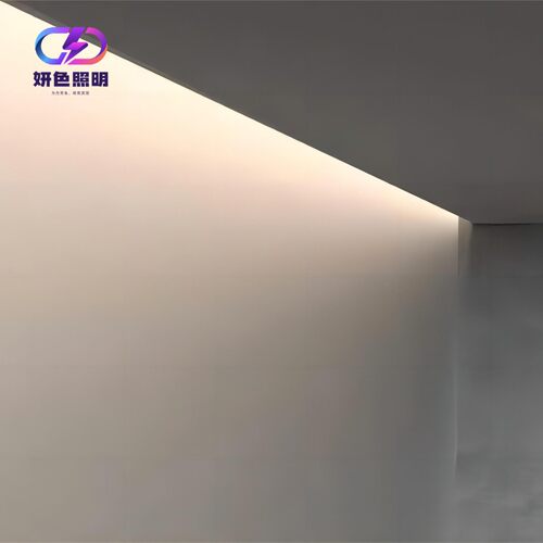 悬浮吊顶天花收口灯槽型材预埋铝槽嵌入式客厅极窄洗墙反光槽