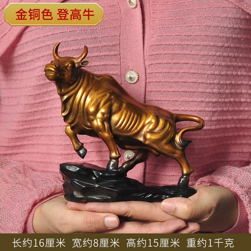 铜黄牛摆件憨厚忠实吃苦耐劳客厅家居送礼办公桌工艺品饰品礼品