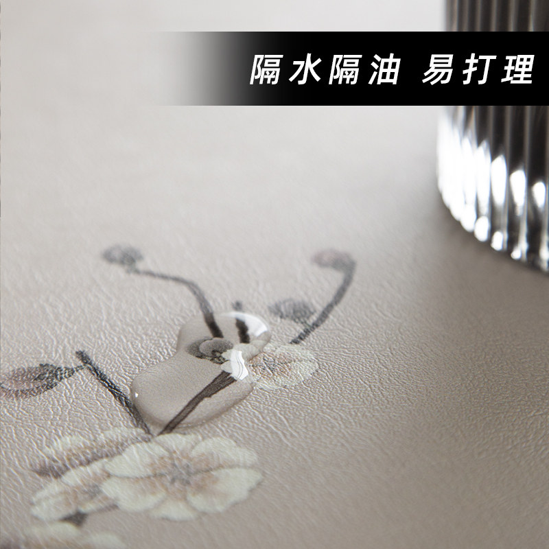 【皮革桌垫】防水防油桌子垫布防烫餐桌垫防污茶几垫防尘电视柜垫