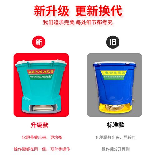 电动施肥器农用撒肥机多功能全自动播种机龙虾投饵料机撒化肥神器