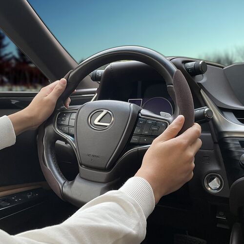 适用雷克萨斯ES200方向盘套NX260/ux/RX350专用防护把套 车内用品