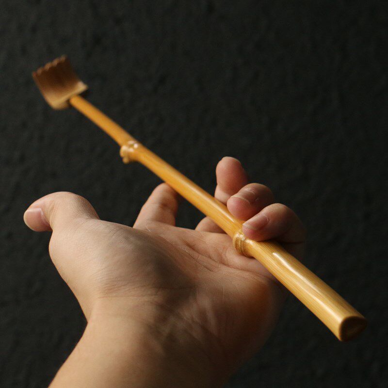 精磨纯手工精磨天然楠竹枝老玉竹挠痒扒精工竹制痒痒挠不求人把玩