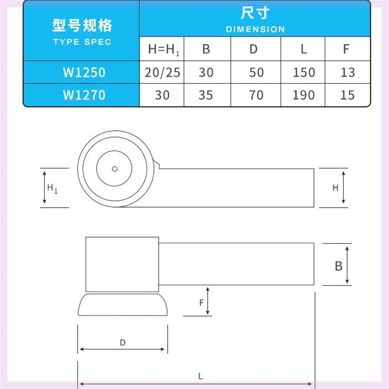合金滚轮外径内孔外圆滚压刀滚光刀挤压W36W125070反手可修磨镜面
