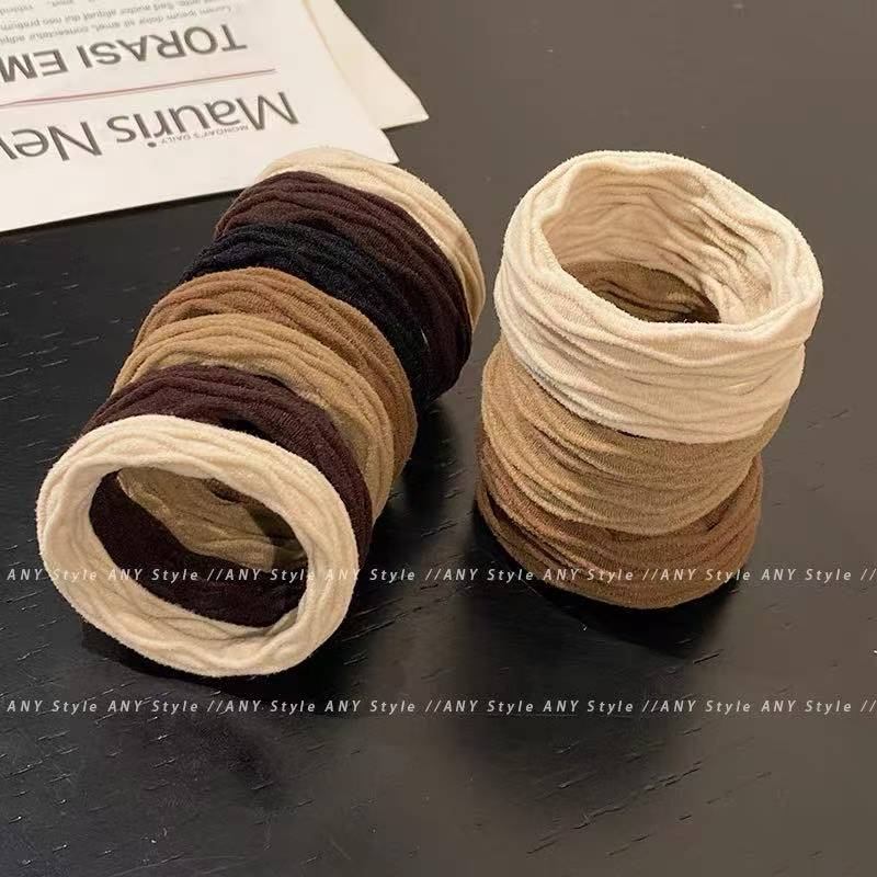 超柔软高弹力巨耐用高马尾发绳橡皮筋扎发头绳2026新款发圈
