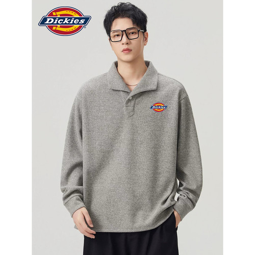 Dickies男士长袖Polo衫秋新款