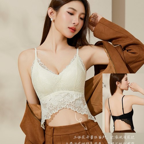 六个樱桃免穿文胸美背吊带文胸