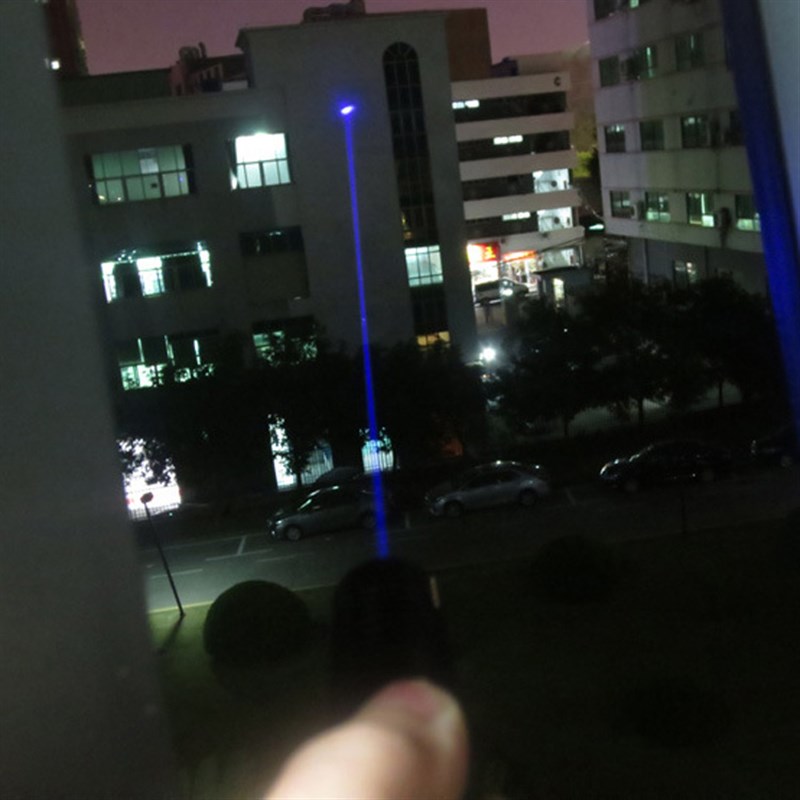 450nm100mW蓝光点状激光头蓝外线激光发射器整套激光束蓝光模组
