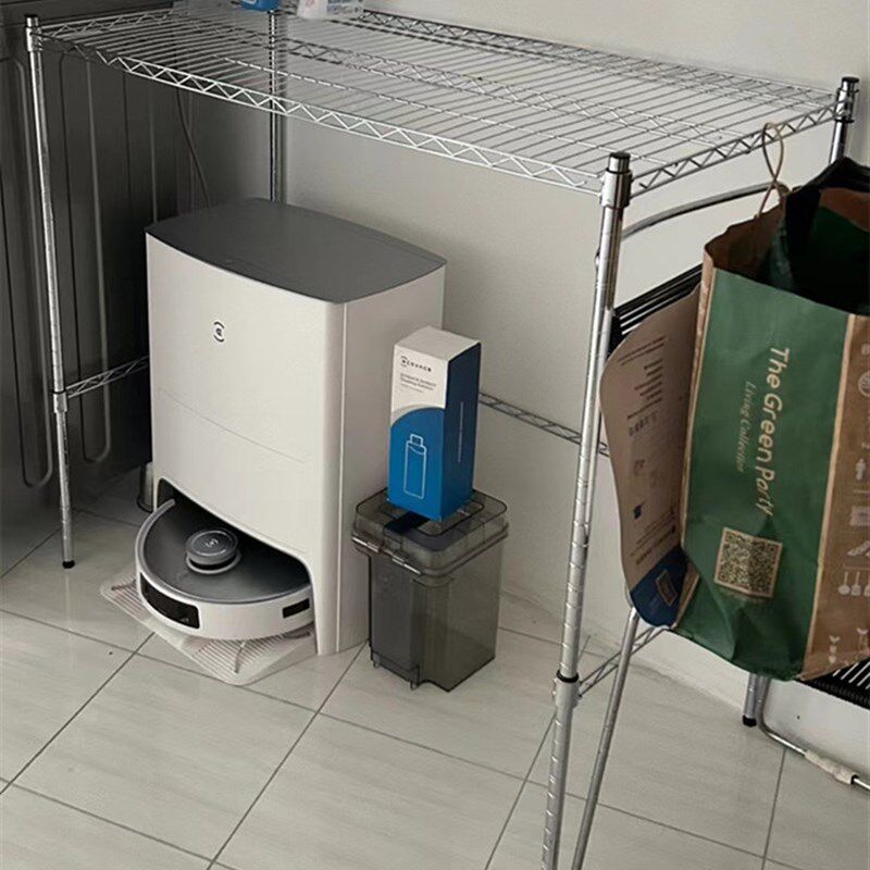 置物架带围栏一层架子调味罐架微波炉架子烤箱小家电摆放架小花架