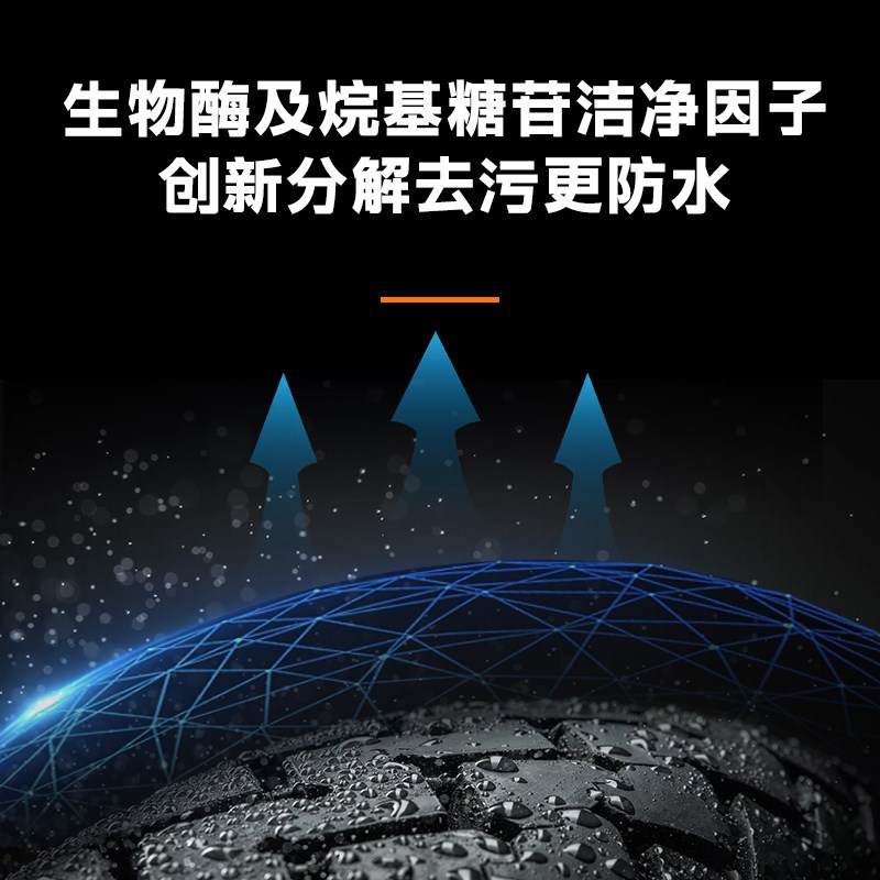 轮胎蜡轮胎光亮剂免擦泡沫清洗剂去污翻新增黑车轮橡胶上光保养液