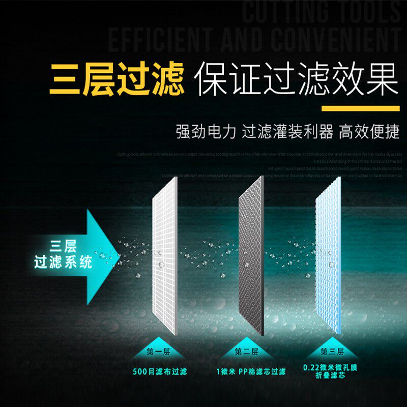 小型数控白酒双过滤灌装机黄酒红酒精酿啤酒催陈定量高精度分装器