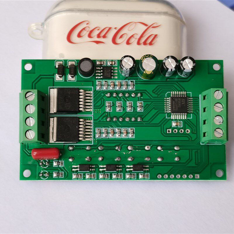 直流12V24V电机正反转控制板器限位模块自动循环调速遥控定时