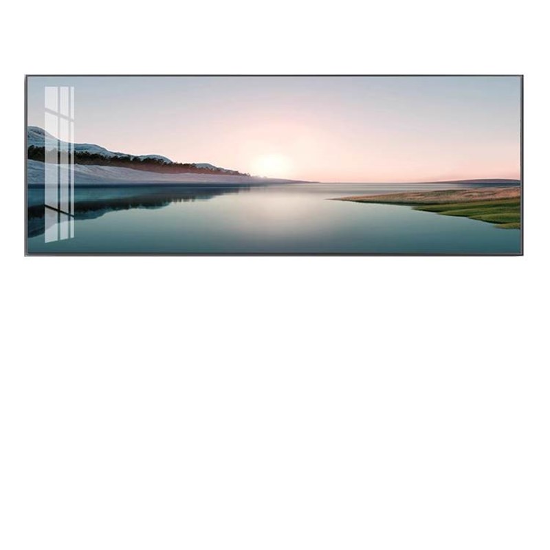 新中式客厅装饰画沙发背景墙壁酒店挂画大气单幅画办公室山水墙画