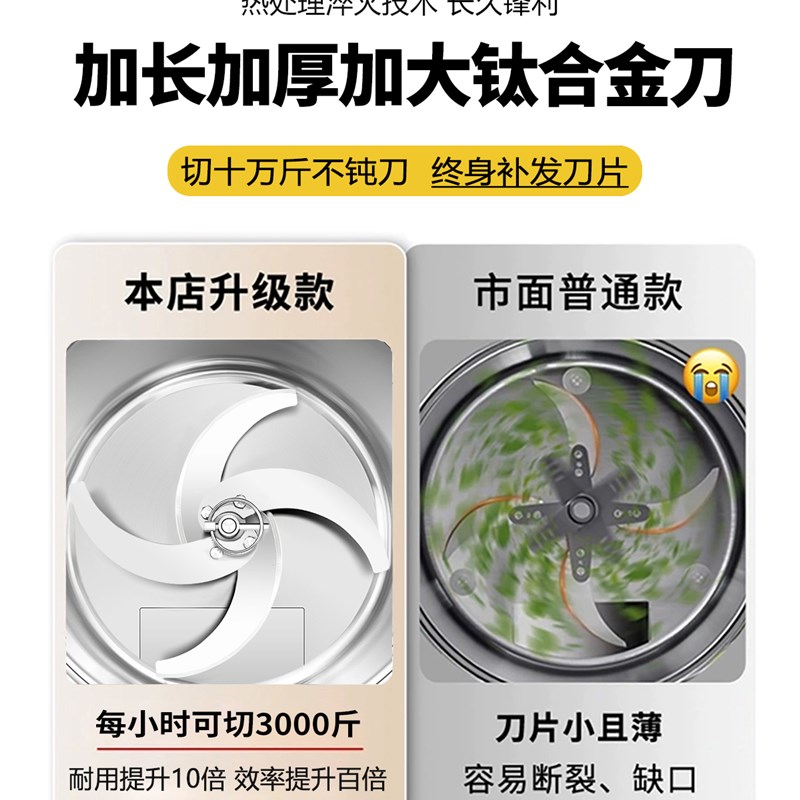 碎菜机喂鸡家用多功能打菜机电动粉碎机小型鸡鸭鹅绞菜机切菜神器