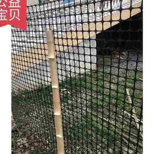 塑料网养殖网养鸡鸭鹅围栏护栏网防护网围墙黑色塑料土工格栅