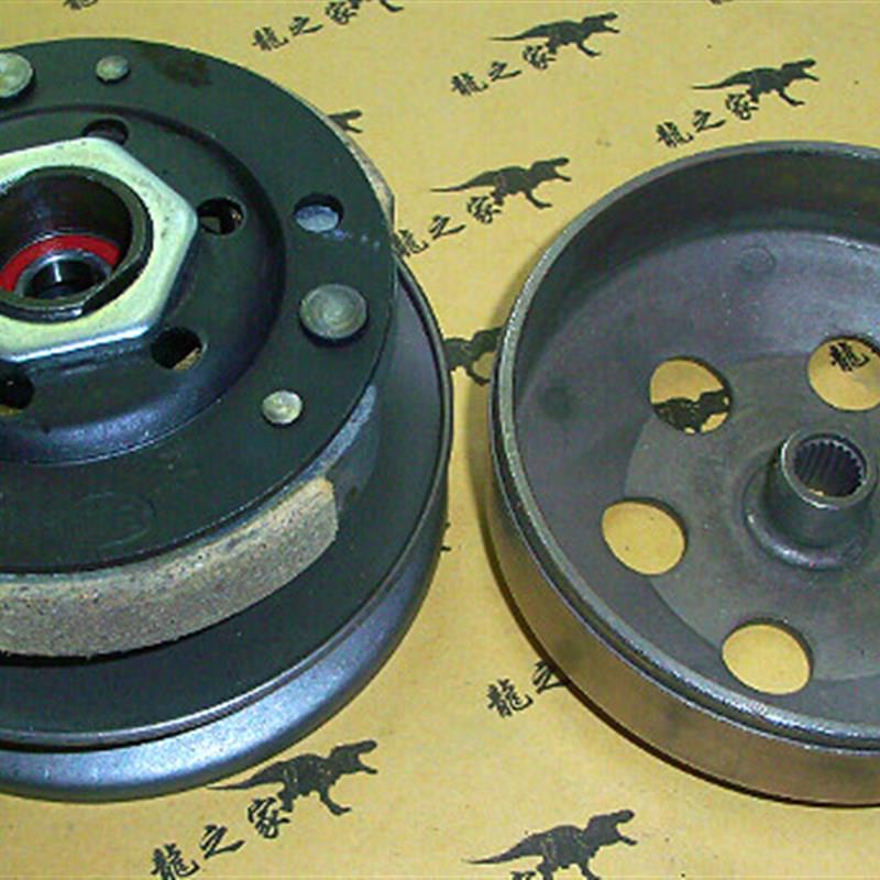 GY60 80光阳50豪48CC小帅哥助力踏板车皮带轮后离合从动轮皮带盖