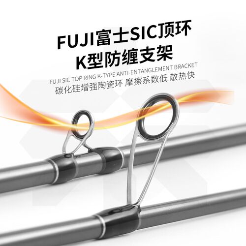 桑巴鸿光范用f路亚竿单竿快调直枪柄淡水海水竿钓鳜鱼鲈鱼翘嘴裸