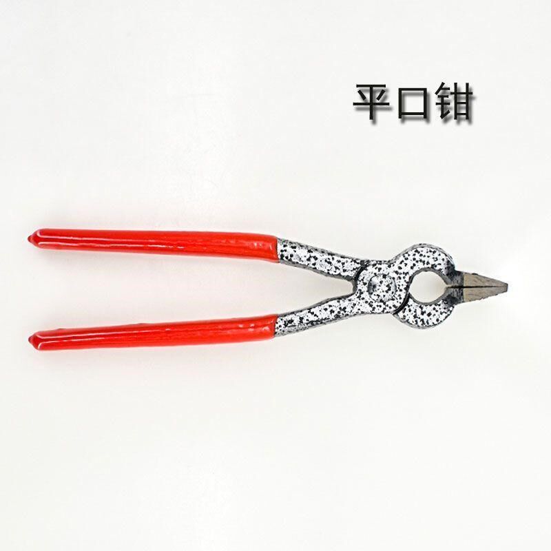 手工DIY工具平口钳皮边折边钳