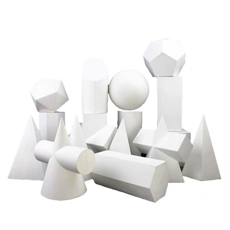 快包邮石膏大号几何体模具素描静物写生美术用品艺考教具家居摆件