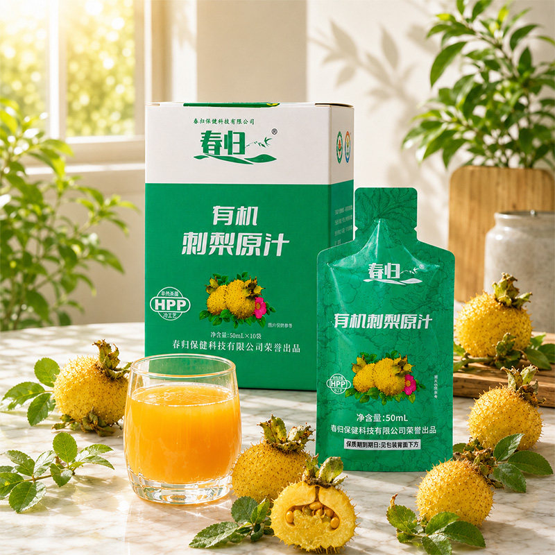 春归有机刺梨纯汁鲜榨独立包装图片