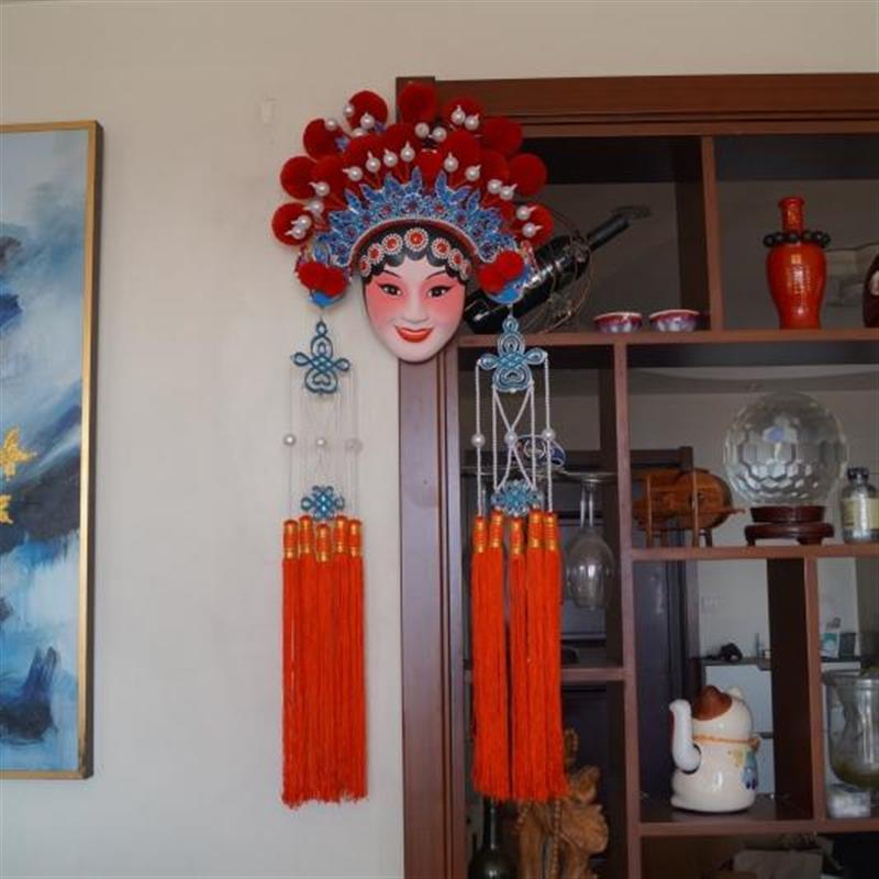 生旦净末丑京剧脸谱装饰酒店餐厅幼儿园校园大挂件北京特色面具