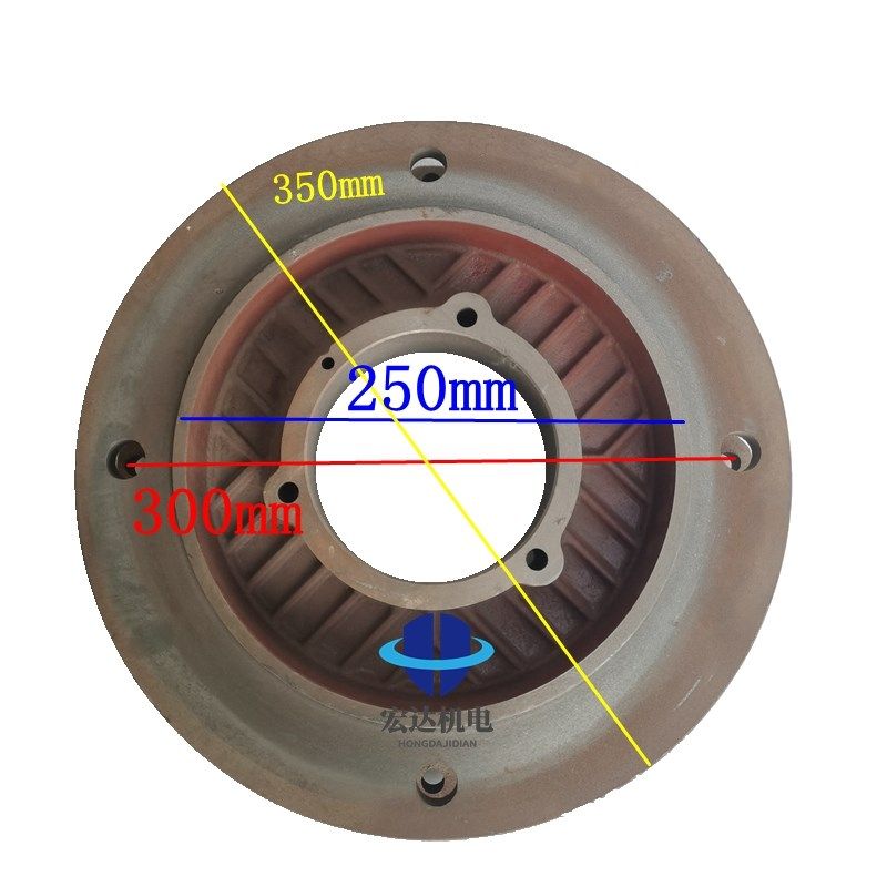 水泵电机双轴承前端盖160/180/200/225/250/280电机配件维修工具