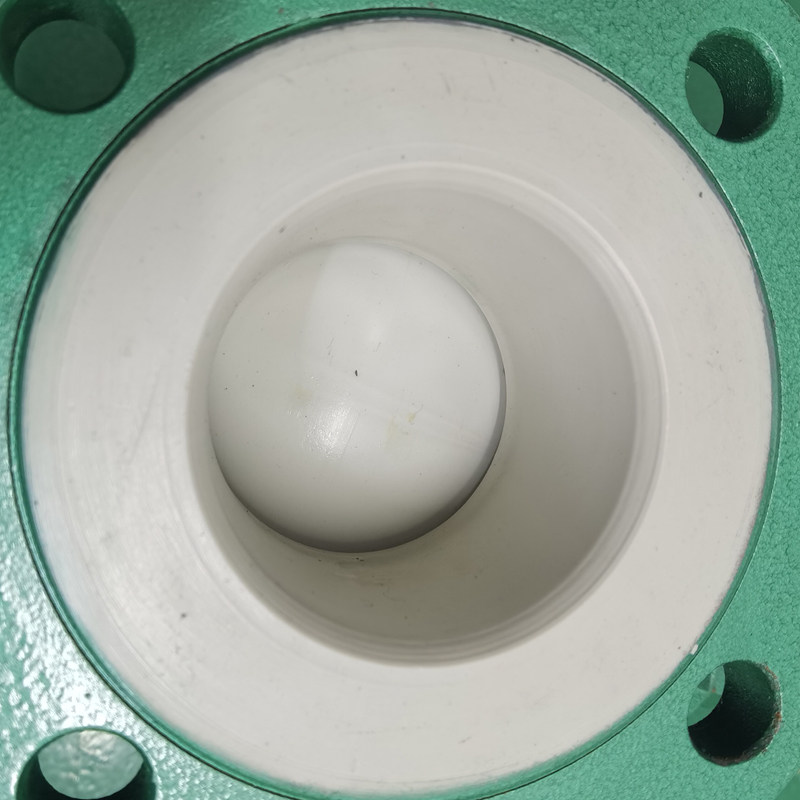 衬氟球阀DN50铸钢四氟耐酸碱防腐蚀316不锈钢衬四氟阀门Q41F46-16