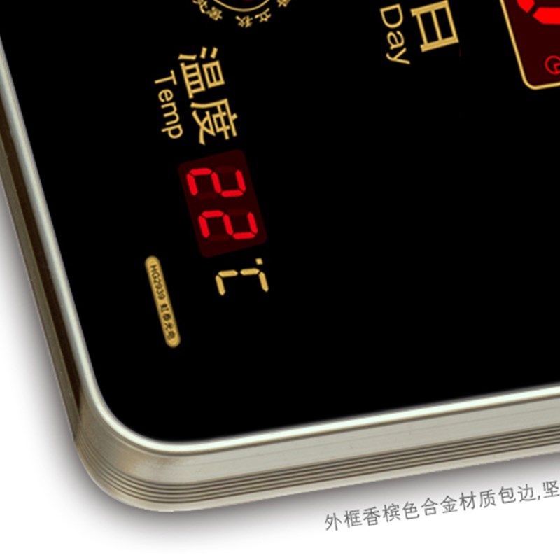 led电子挂钟数码万年历温湿度夜光大时间数字显示屏
