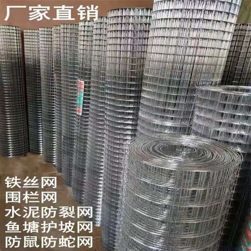 镀锌钢丝网加粗防锈铁丝网鸡鸭养殖专用网鸽鸟兔笼鼠蛇防护玉米网