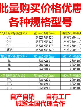 弱电箱盖多媒体集线信息箱盖板面板光纤入户箱330*220铁盖子JTA