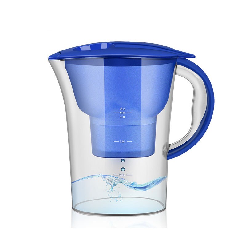 添丽净水壶家用直饮自来水过滤器除菌氯水垢滤芯活性炭便携净水器