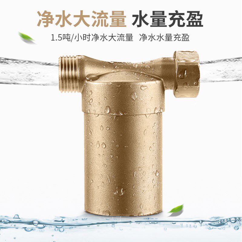 热水器除垢器电热水器前置过滤器家用自来水洗衣机净水过滤进水