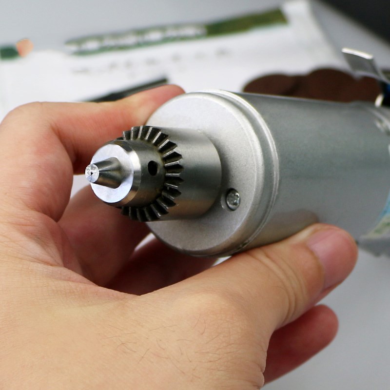 施力特P500-3微型电钻打磨机可调速小电磨直流手电钻模型抛光工具