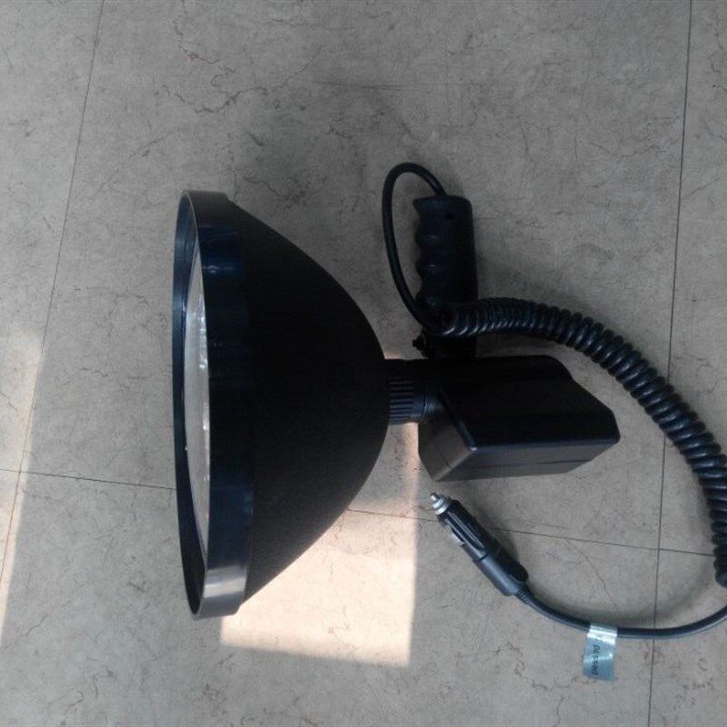 5寸7寸车载手持射灯HID氙气灯12v24v渔船探照灯钓鱼灯汽车巡视灯