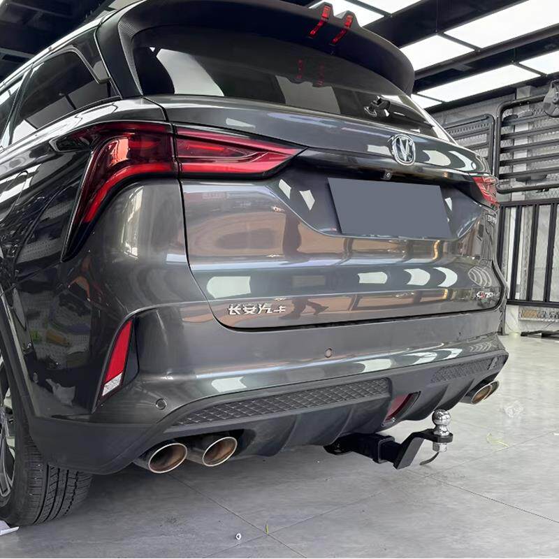 适用于长安cs75plus改装专用拖车杠钩牵引房车游艇越野方口后护杠