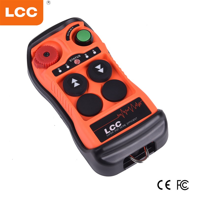 LCC工业无线遥控器夏鼎Q200/Q202行车2键微型电动葫芦起重吊机
