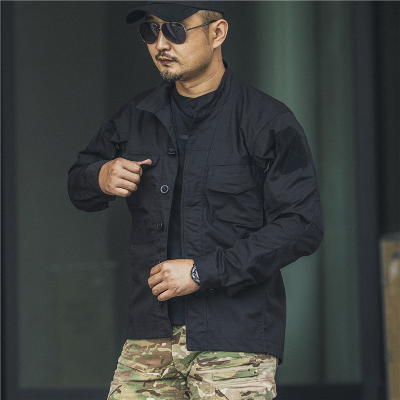 执政官战术夹克男士春秋防风防水防刮衬衣军迷外套多口袋户外上衣