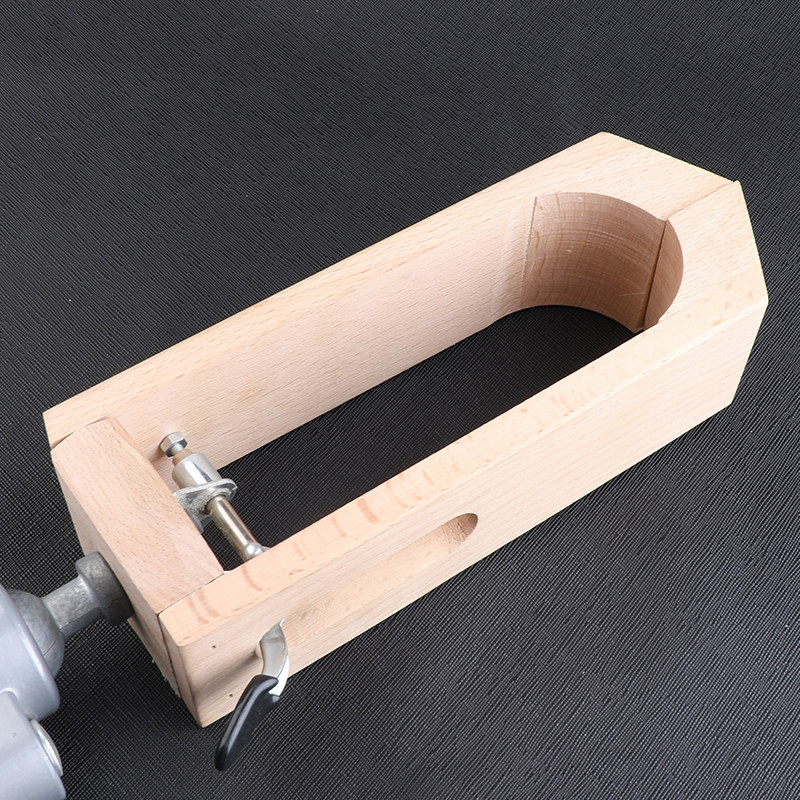 万向可旋转调节手缝木架木夹手工皮具diy固定缝线工具钱包榉木