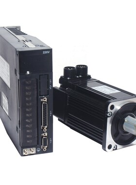 80交流伺服电机套装400W1.3N马达80ST-M01330配驱动器A1SVD15含线