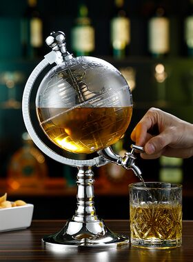 酒泡器扎啤桶地球仪分酒器 带水龙头啤酒桶酒炮机倒酒器酒吧商用