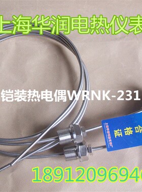 K型铠装活动螺纹热电偶热电阻WRNK-231/WRNK2-231