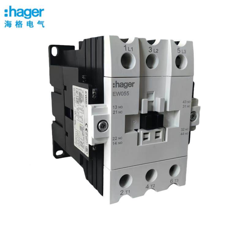 haer海格E05W5-C交流g接触器三极55AE 30KW ZYW2常开2常闭接触点W