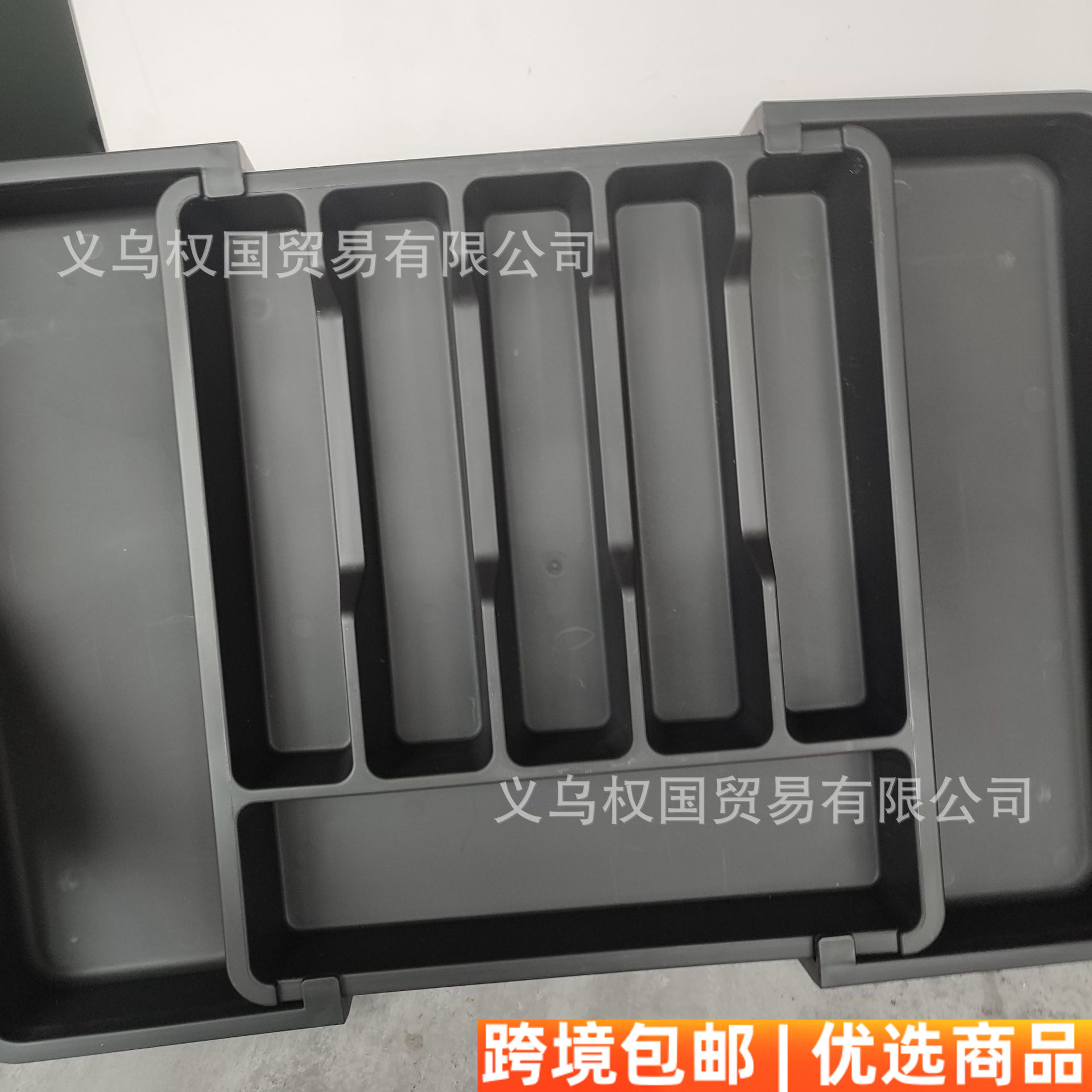 新品新款EandableUtensilTray可扩展刀叉餐具托盘抽屉收纳盒