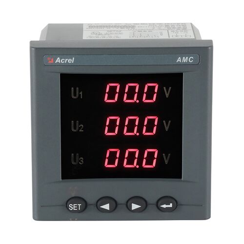 数显电压表AMC96L-AV3 安科瑞三相电表 LCD显示  包邮