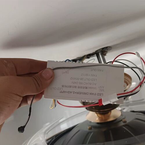 隐形风扇灯控制器离线语音APP六档变频控制器可调光镇流器驱动