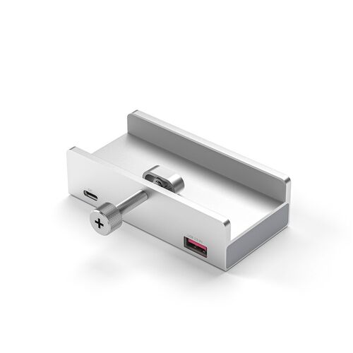 卡扣式一拖四USB3.0扩展坞台式笔记本电脑通用多功能HUB分线器